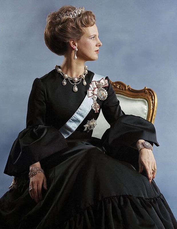 El guiño de Margarita de Dinamarca por sus 50 años en el trono que la conecta con el comienzo de su reinado
