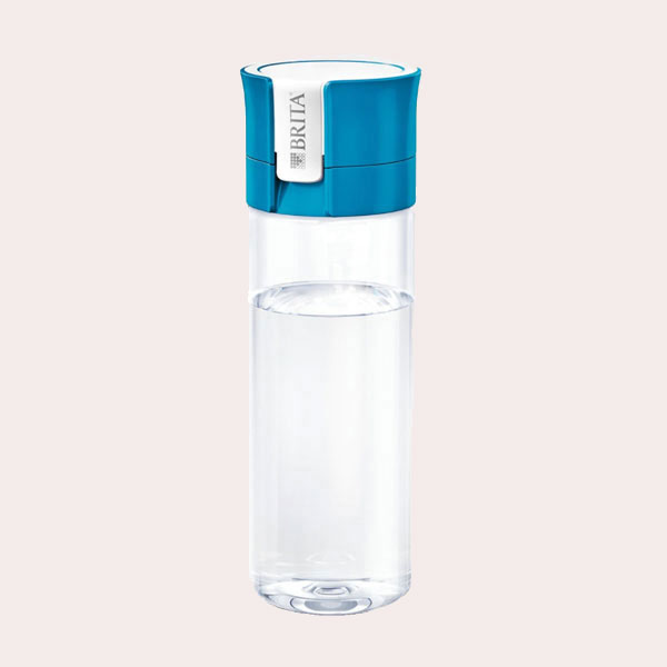 Botella de agua reutilizable con filtro
