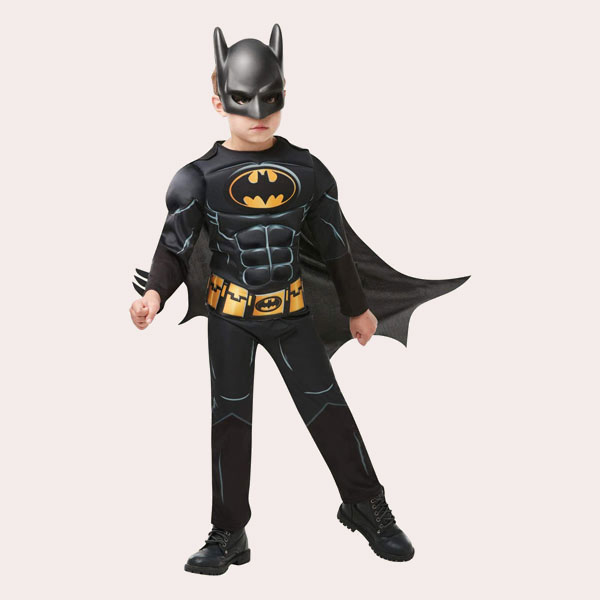 Rubies - Batman Black Core Deluxe Disfraz para Niños