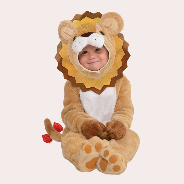 Disfraz de león para niños, talla bebé 1-2 años
